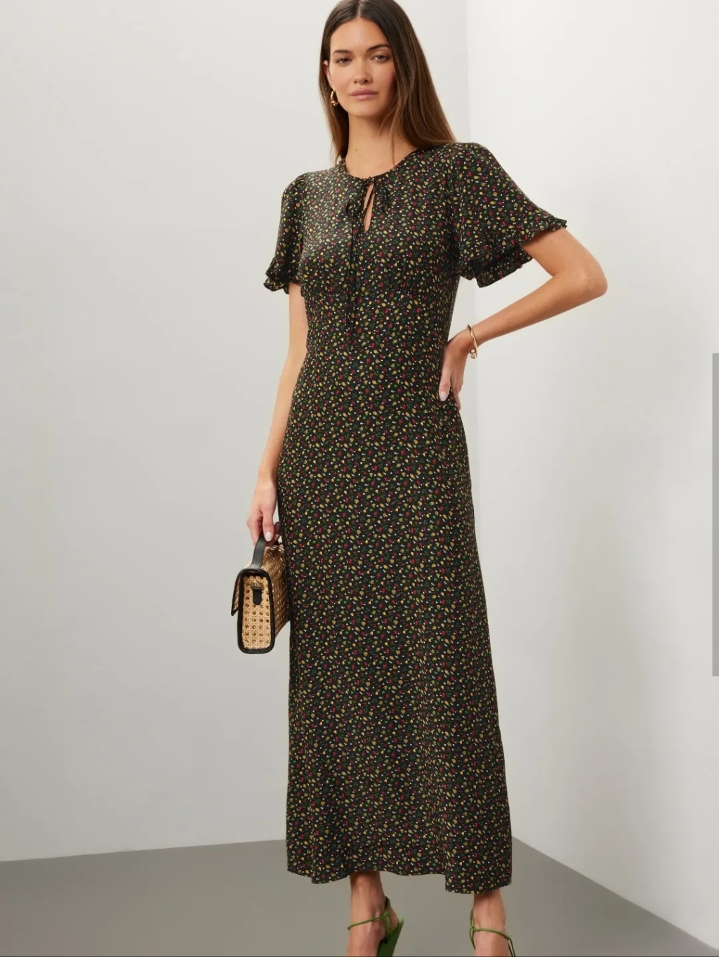 Hvn Silk Dress Size 8 Msrp $575